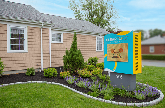 Outside view of Clear Coast Dental office in New Bedford