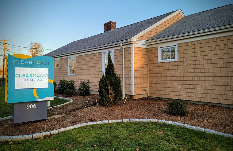 front of dental office