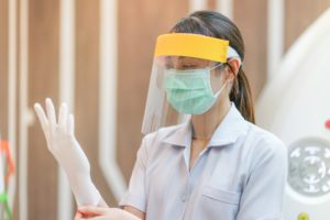 New Bedford dentist dons several personal protective equipment items in COVID-19